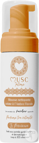 Musc Intime Amber Flower La Précieuse Intim-Reinigungsschaum 150ml