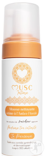 Musc Intime Amberblüte Die Kostbare Intim-Reinigungsschaum Pumpflasche 150ml