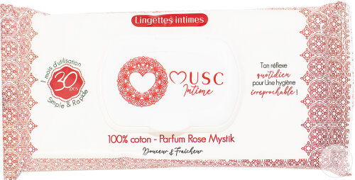 Musc Intime Rose Mystik Die Bezaubernde Intimtücher 30 Stück