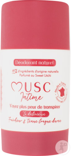 Musc Intime Sweet Litchi La Délicieuse Deodorant 50g