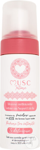 Musc Intime Sweet Litchi La Délicieuse Intim-Reinigungsschaum 150ml