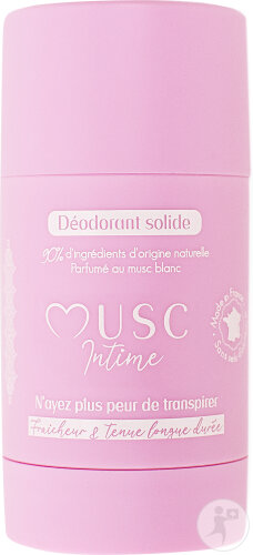 Musc Intime Weißer Moschus Deodorant L’Irrésistible 50g
