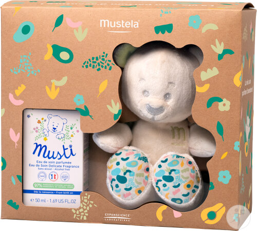 Mustela Musti Geschenkset 2024 Pastell 2 Produkte
