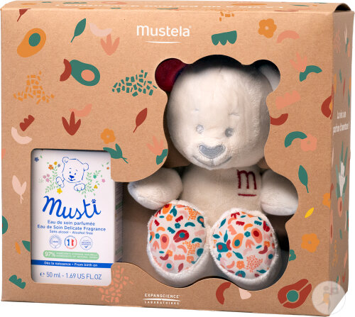 Mustela Musti Geschenkset 2024 Terracotta 2 Produkte