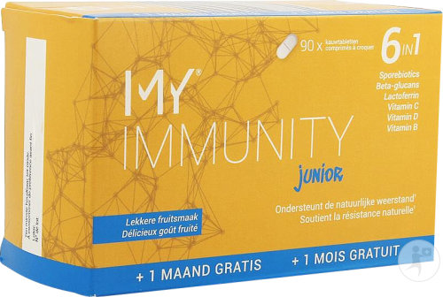 My Immunity Junior Natürliche Widerstandskraft 90 Kautabletten