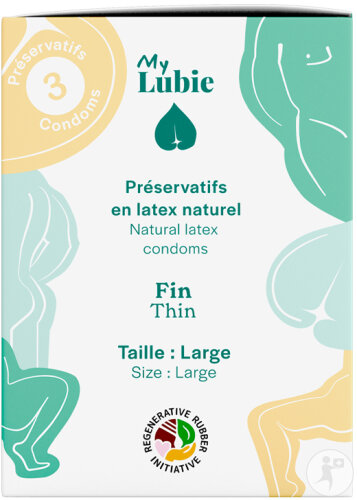 My Lubie Kondome Aus Naturlatex Größe Large 3 Stück