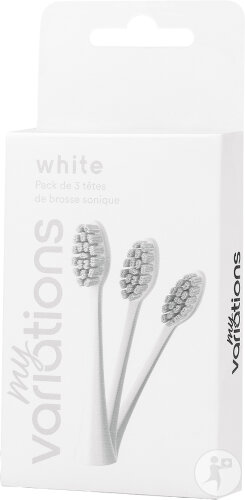 MyVariations Bürstenköpfe Ivory-White 3 Stück