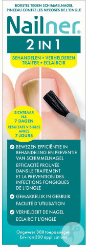 Nailner Nagelpilz-Lösung Pinsel 2In1 Flakon 5ml