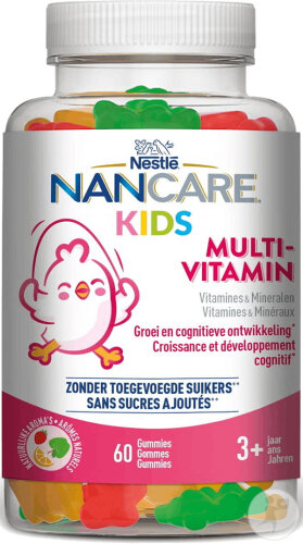 Nancare Kids Multivitamine 60 Kaugummis