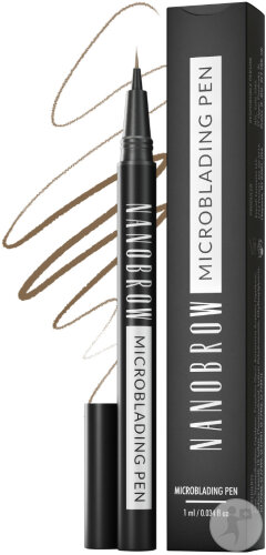 Nanobrow Augenbrauenmarker Warmes Braun 1ml