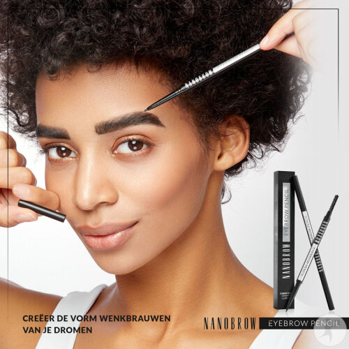 Nouba Augenbrauenstift Nr. 80 Braun – 1,18 G, Präzise Brauenformung, Natürlicher Look