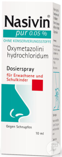 Nasivine Pure Dosierspray 0,05% Flasche 10ml