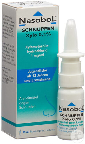 Nasobol Erkältung Xylo Nasenspray 0,1% 10ml
