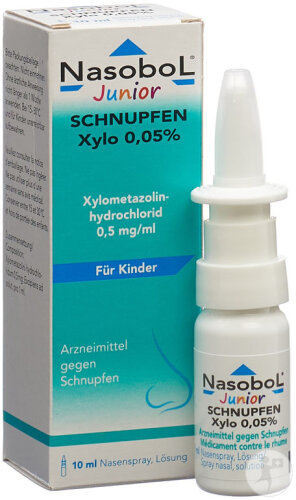 Nasobol Junior Erkältung Xylo 0,05% 10ml