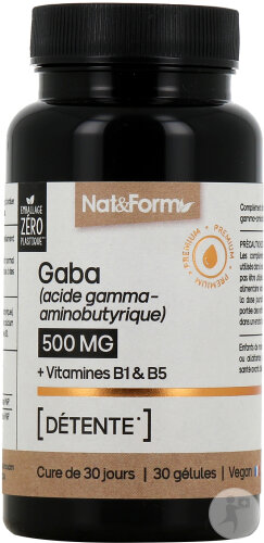 Nat&Form Gaba 30 Kapseln