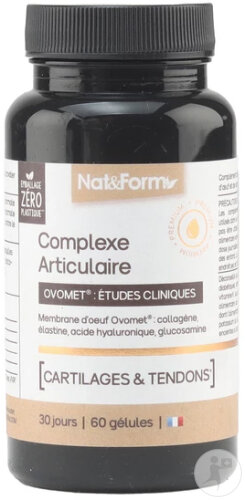 Nat&Form Gelenkkomplex Ovomet Knorpel Und Sehnen 60 Kapseln