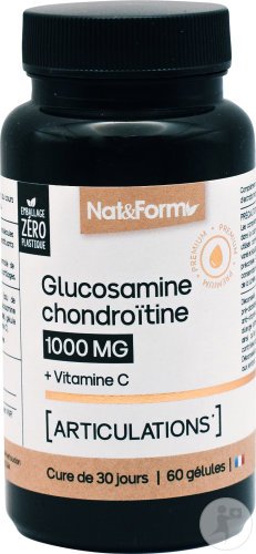Nat&Form Glucosamin Chondroitin 60 Kapseln