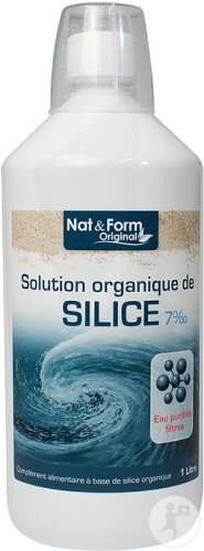 Nat&Form Organic Silica Solution 0,7% Flasche 1l