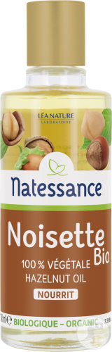 Natessance Bio-Haselnussöl 100% Naturrein Flakon 100ml