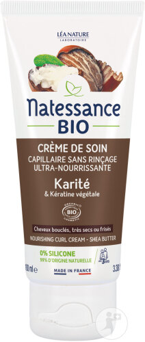 Natessance Karité Pflegecreme Ohne Nachspülen Bio Tube 100ml