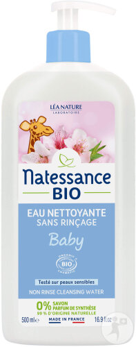 Natessance Natürliches Reinigungswasser Ohne Abspülen Flakon 500ml