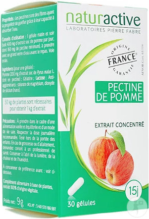 Naturactive Pektin Apfel 30 Kapseln