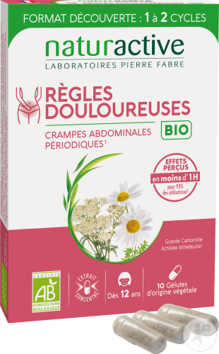 Naturactive Schmerzhafte Regel Bio 10 Kapseln