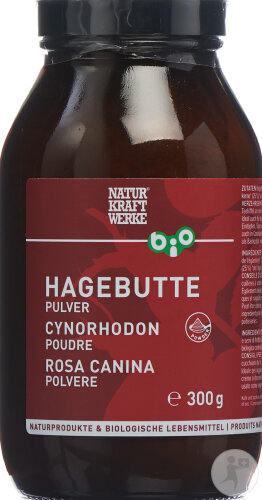 Naturkraftwerke Hagebutte Pulver Bio 300g