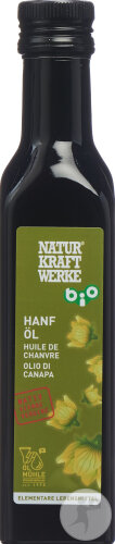 Naturkraftwerke Hanföl Nativ Bio Flasche 250ml