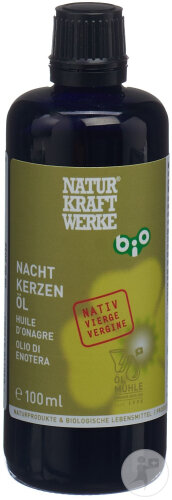 Naturkraftwerke Nachtkerzenöl Nativ Bio Flasche 100ml