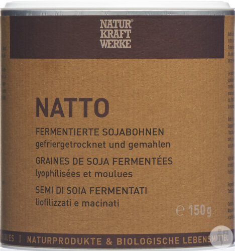 Naturkraftwerke Natto Sojabohnen 150g