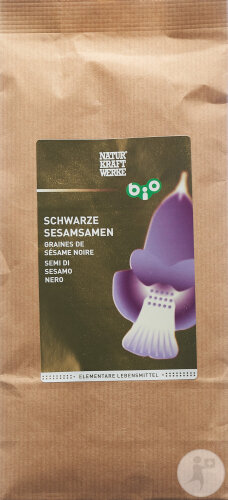 Naturkraftwerke Schwarze Sesamsamen Bio 250g