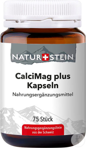 Naturstein Calci/Mag Plus Kapseln Nahrungsergänzungsmittel 75 Stück