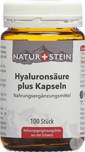Naturstein Hyaluronsäure Plus Kapseln 100 Stück