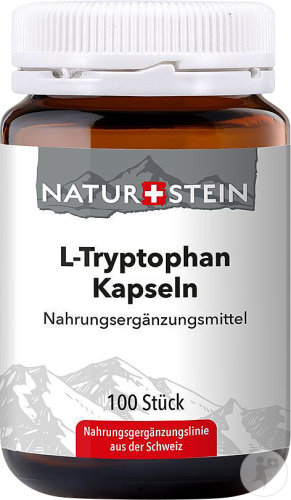 Naturstein L-Tryptophan Kapseln Nahrungsergänzungsmittel 100 Stück