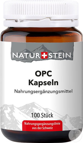Naturstein OPC Plus Kapseln Nahrungsergänzungsmittel 100 Stück