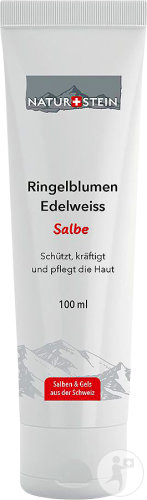 Naturstein Ringelblumen Edelweiss Salbe Tube 100ml