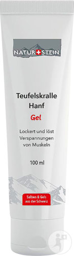 Naturstein Teufelskrallen Hanf Gel Tube 100ml