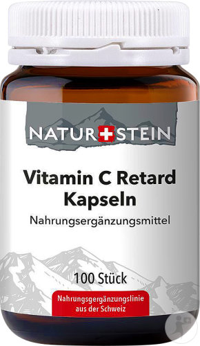 Naturstein Vitamin C 600 DR Kapseln Nahrungsergänzungsmittel 100 Stück