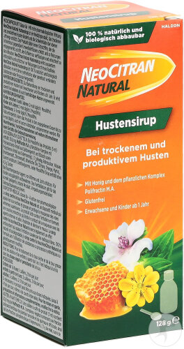 Neocitran Natural Hustensirup 95ml