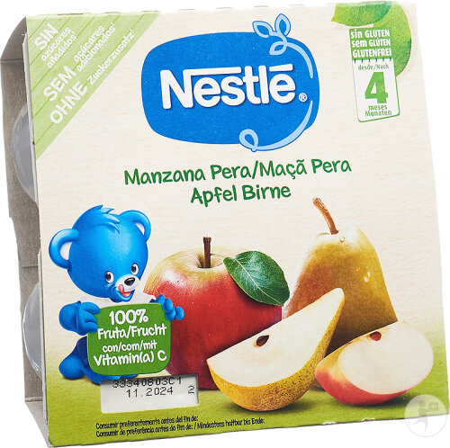 Nestlé Apfel-Birne-Kompott 4x100g