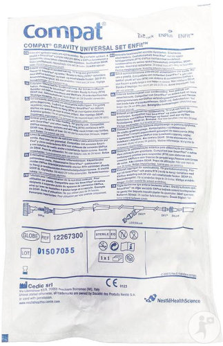 Nestlé Belgilux Compat Universal Set Gravity Enfit 1 Stück