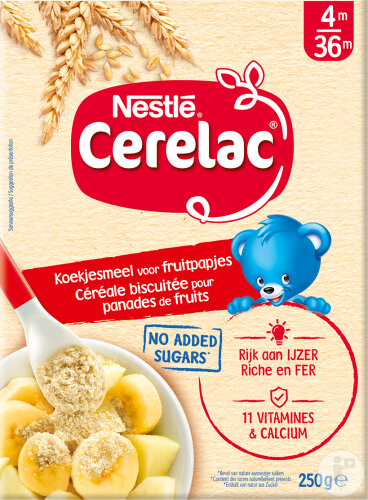 Nestle Cerelac Keksmüsli Für Obstpanaden 6+ Monate 250g