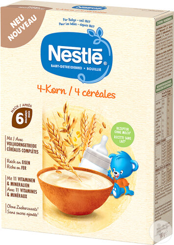 Nestlé Getreidebrei 4-Korn 180g