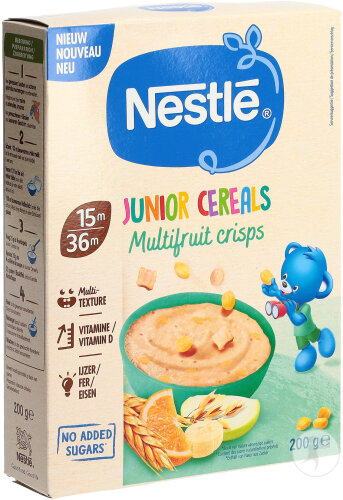 Nestlé Junior Cereals Multifruit Crisps Nach 15 Monaten 200g