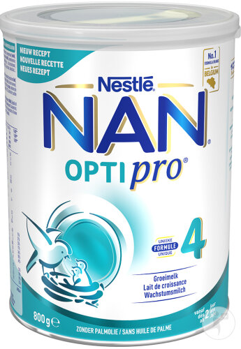 Nestlé Nan Optipro 4 Wachstumsmilch 2+ Jahre Dose 800g
