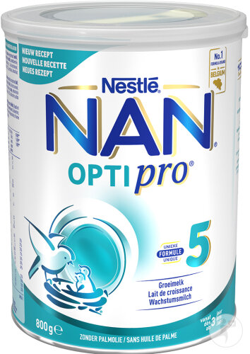 Nestlé Nan Optipro 5 Wachstumsmilch Babys 3+ Jahre Dose 800g