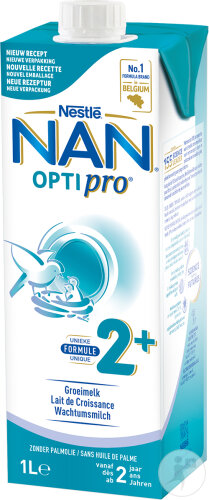 Nestlé Nan Optipro Wachstumsmilch 2+ Tetrapack 1l