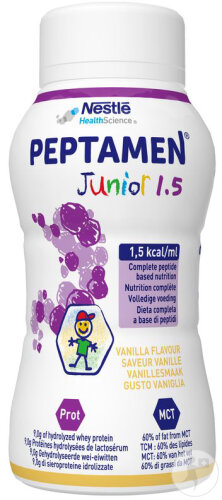 Nestlé Peptamen Junior 1,5 Vanille 4x200ml