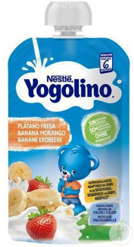 Nestle Yogolino Banane Erdbeere Quetschbeutel 100g